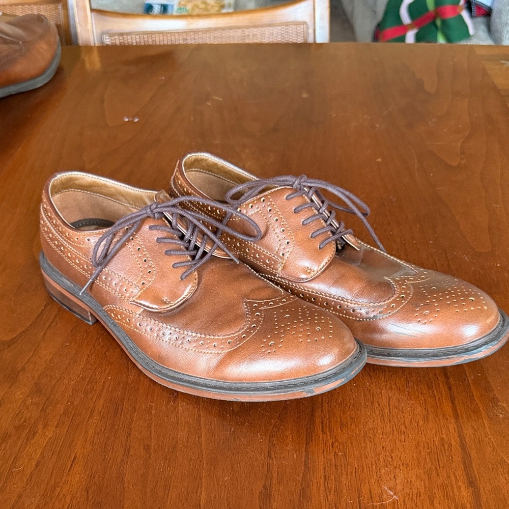 Goodfellow & Co Brown Leather Men's Oxfords